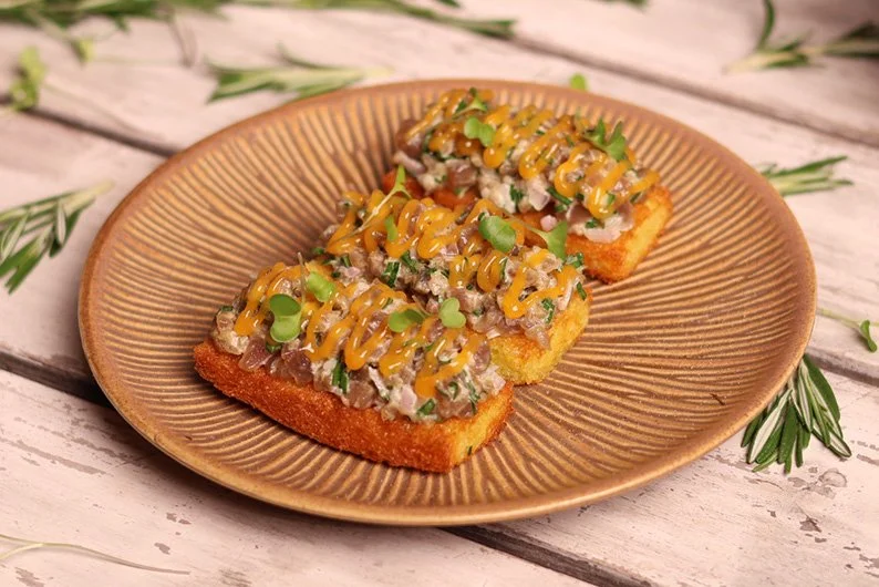 Tuna Tartare Toast