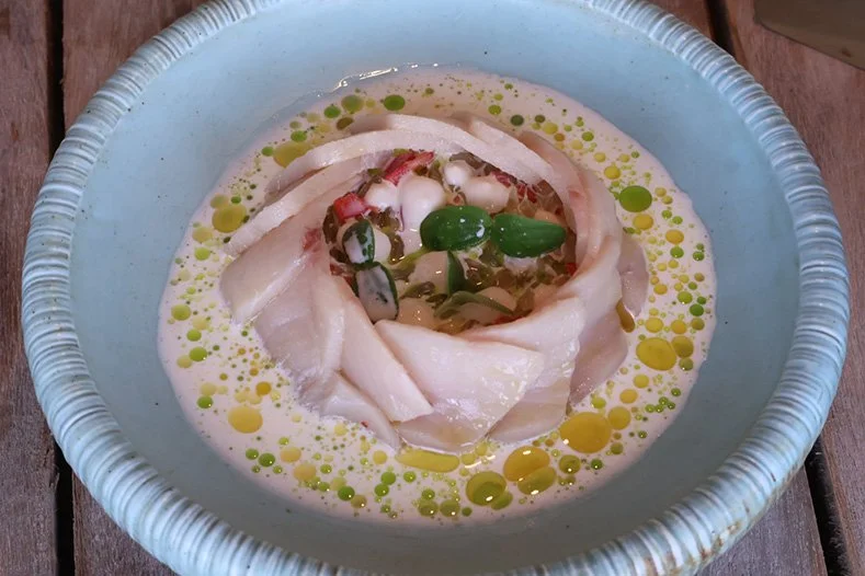 Hamachi Crudo