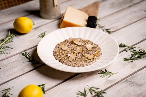 Black Truffle Risotto (v)