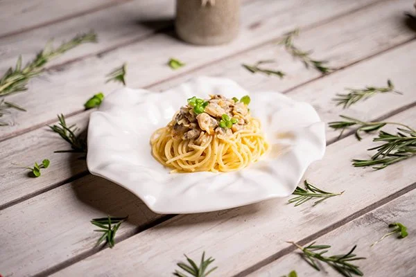 Creamy Spaghetti alle Vongole