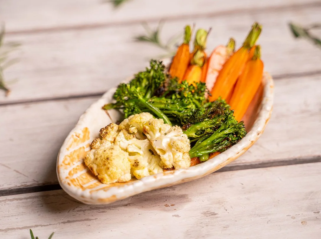 Braised Seasonal Vegetables (v)