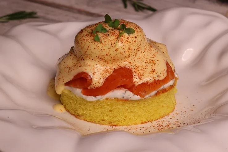 Gravlax Salmon Brioche Toast