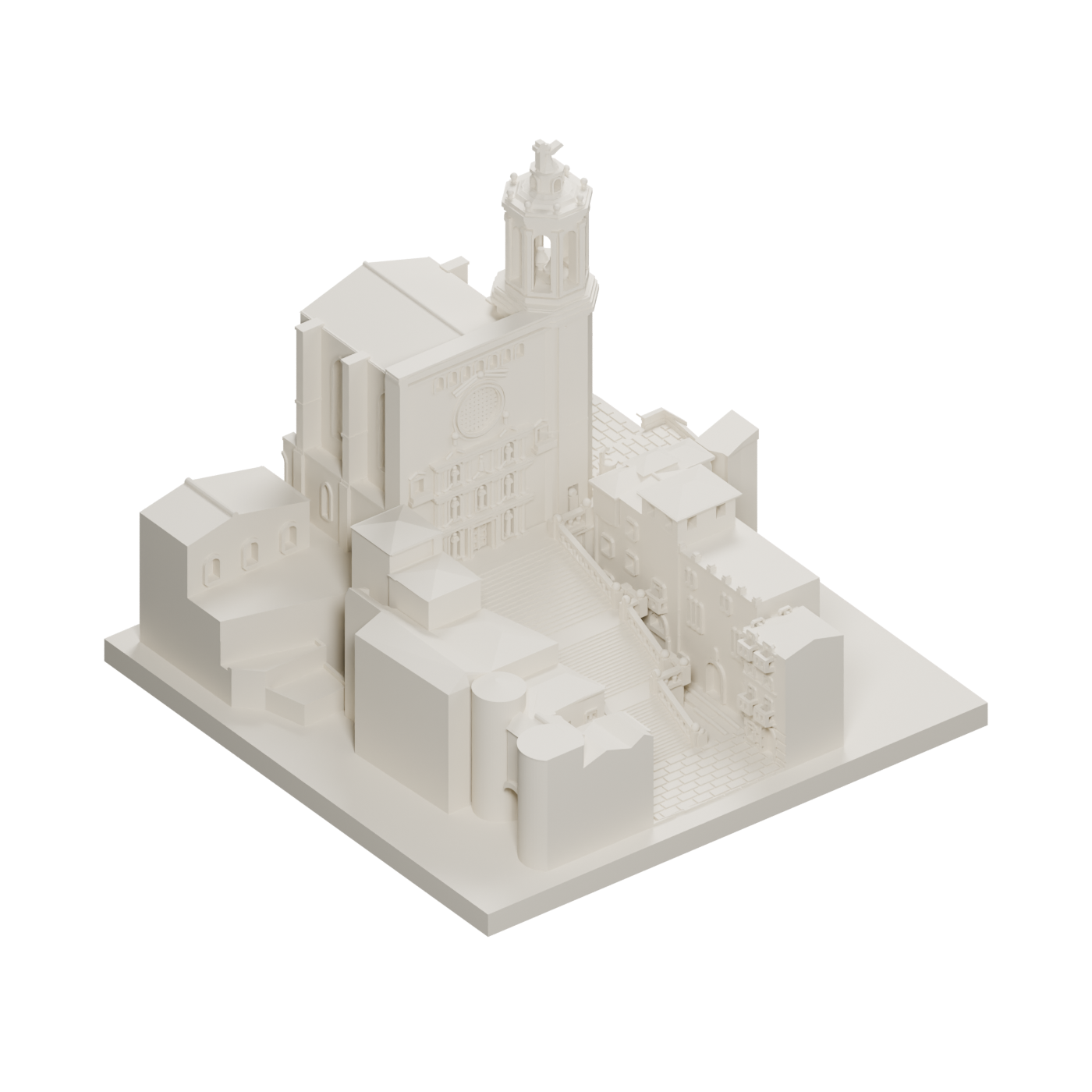Render digital: Racó de la Catedral