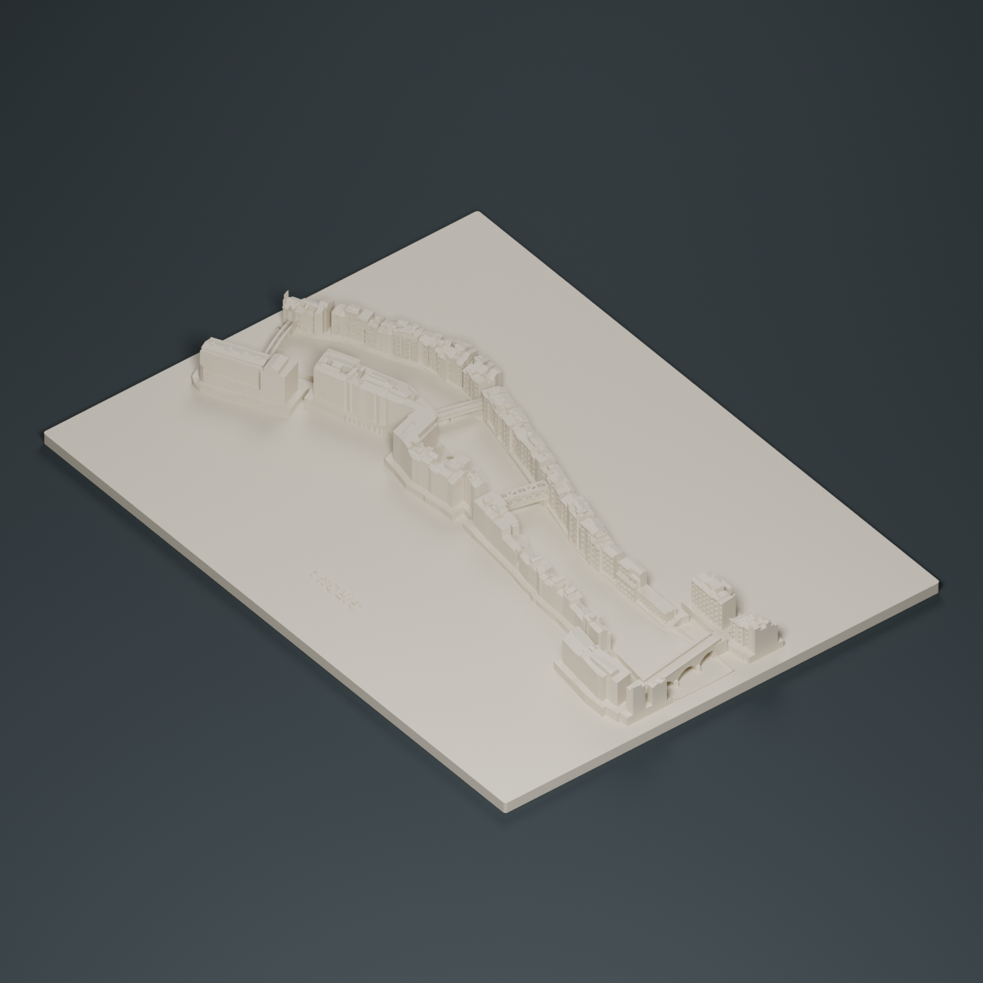 Render digital: L’Onyar de Girona