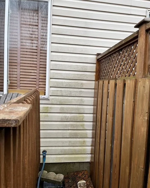 Exterior before cleaning