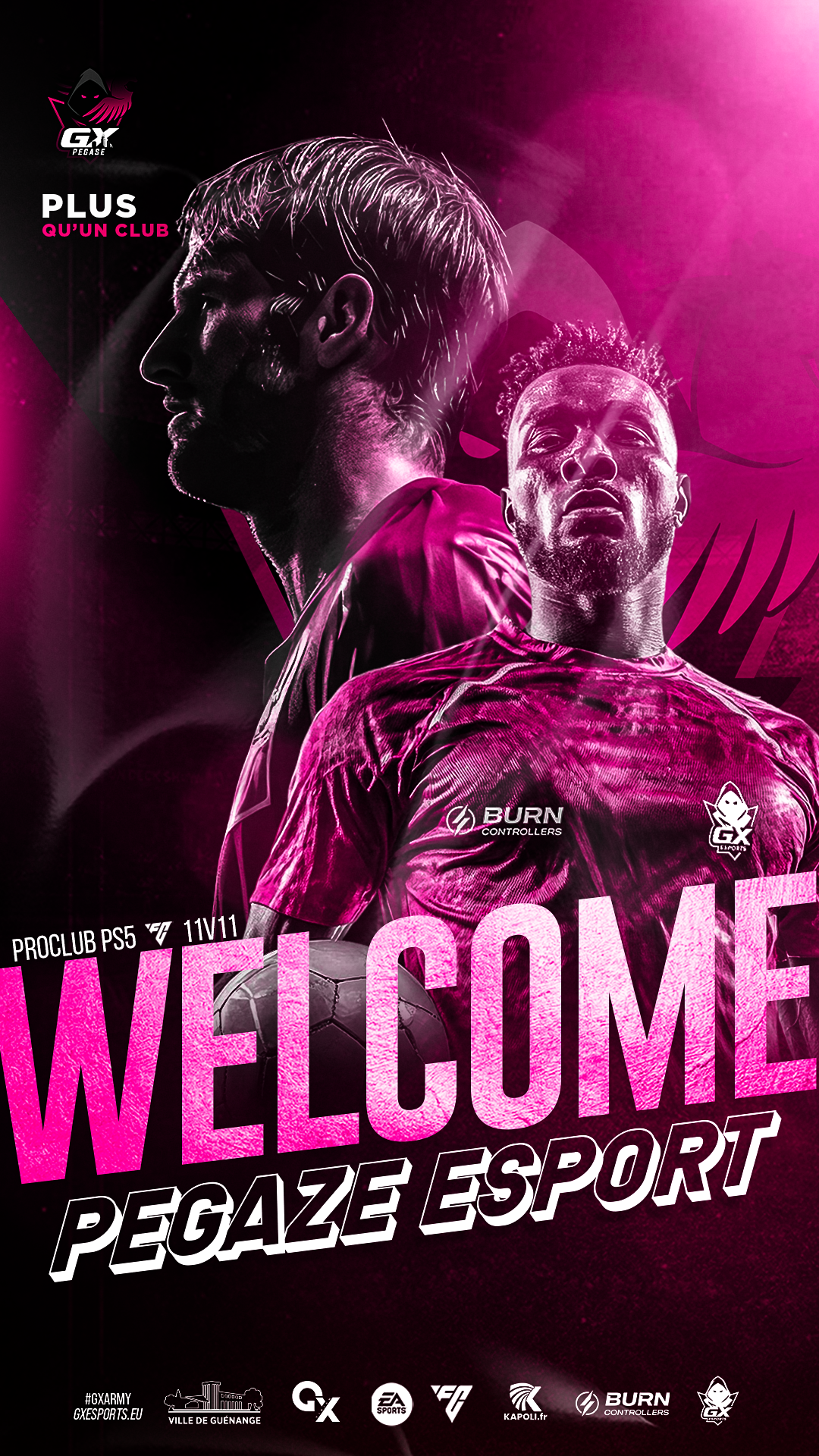 Bienvenue Gx Pégaze Esport