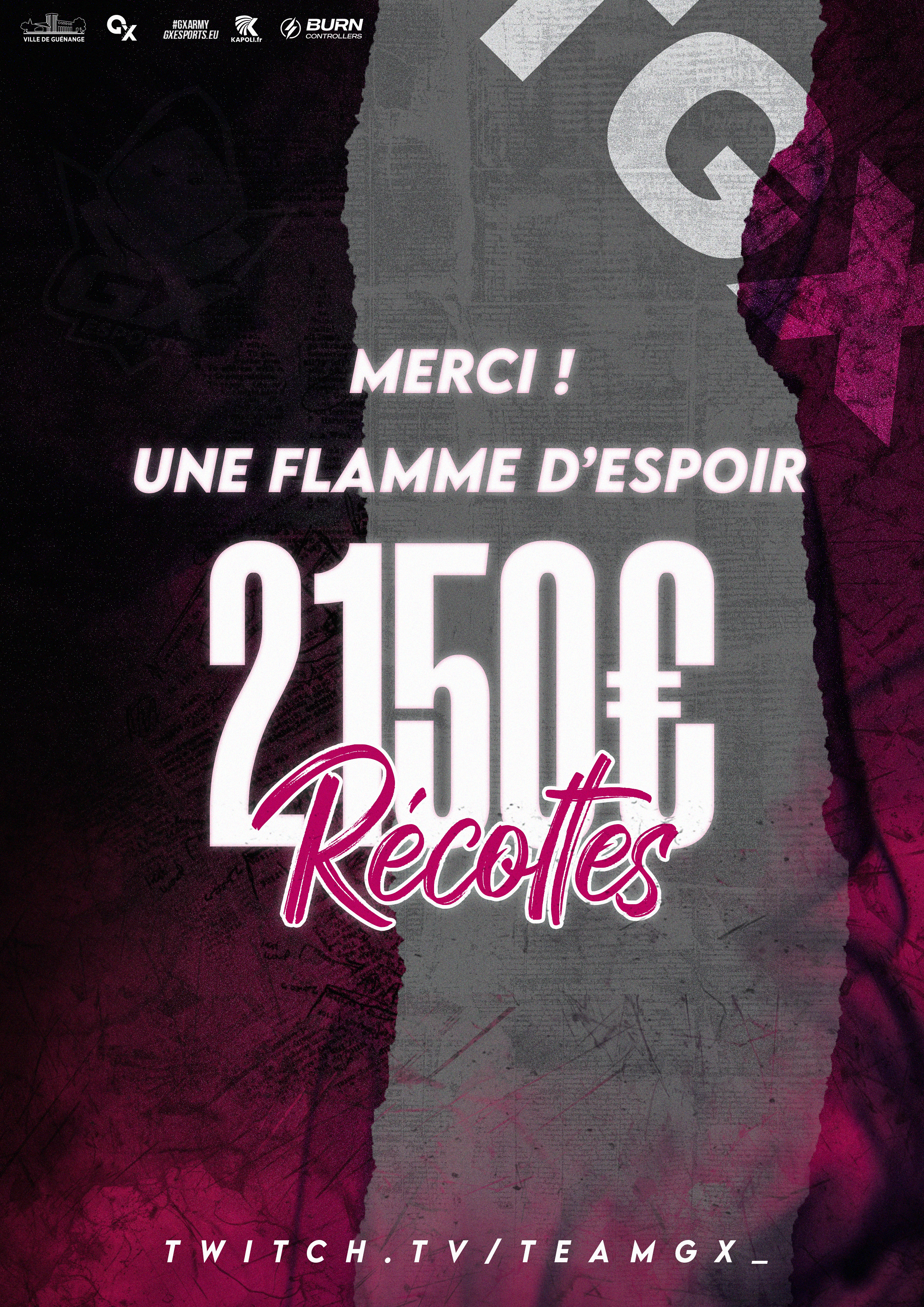 Une Flamme d'Espoir - Team Gx
