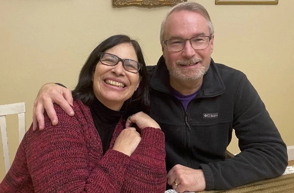 Hugh Courtney and Pam Loprest
