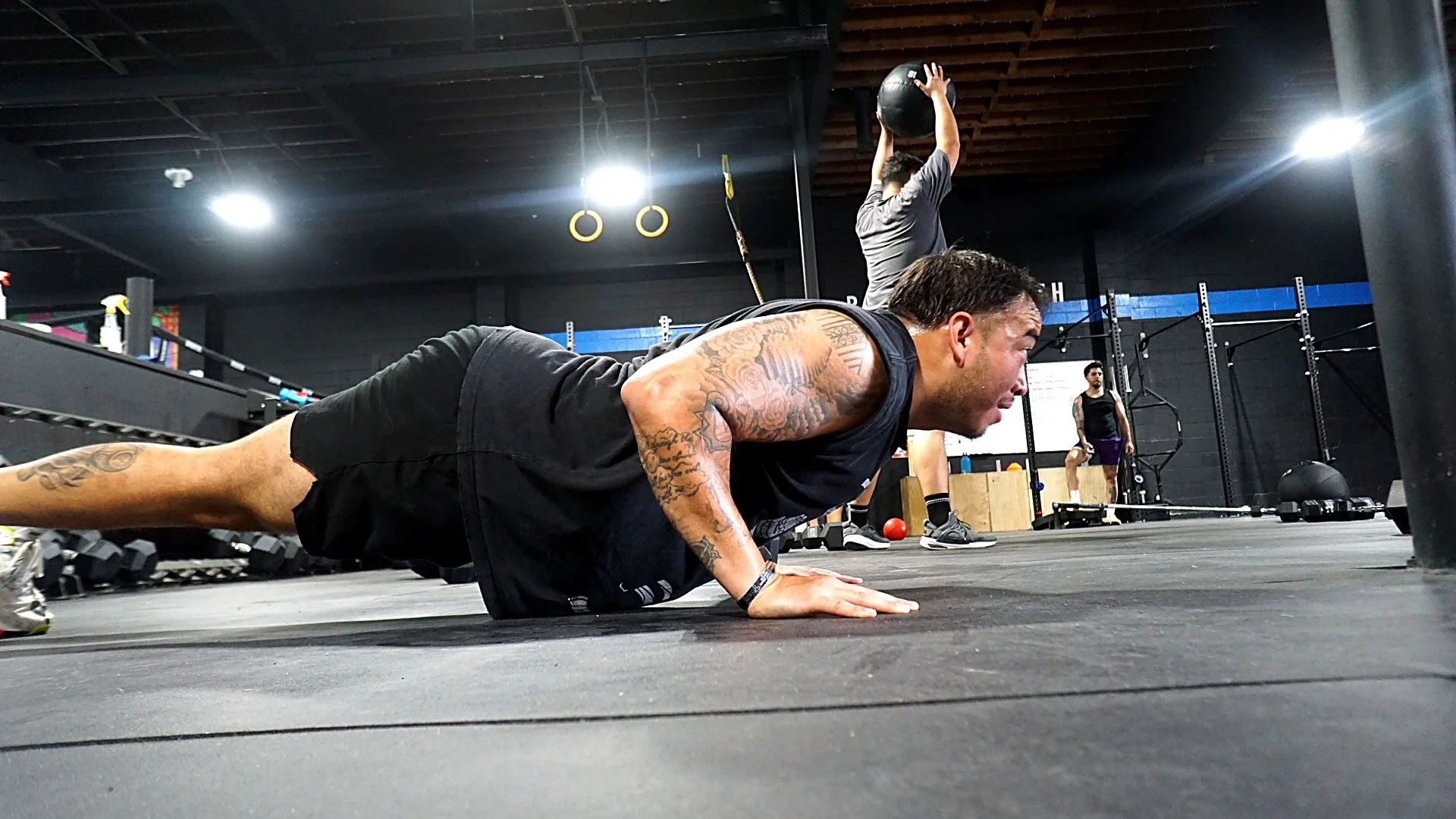 Hyrox race preparation training at Root Strength Georgetown