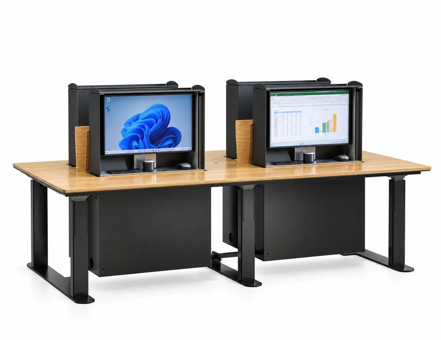 ErgoDesk Collaboration 2+2 plasser