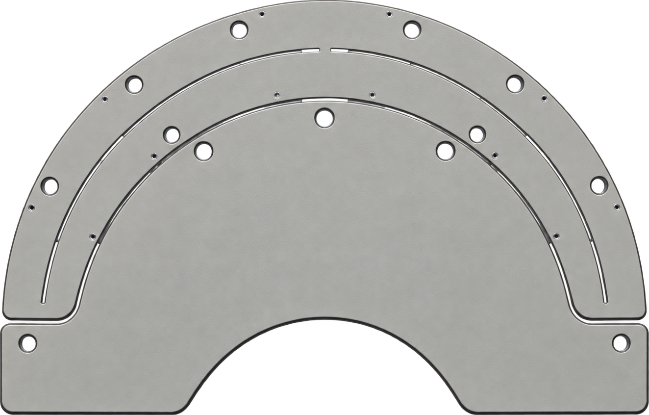 ErgoDesk Cockpit 2380 – standard kort modell
