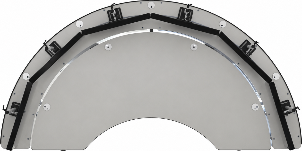 ErgoDesk Cockpit 2850 – hel monitorhylle