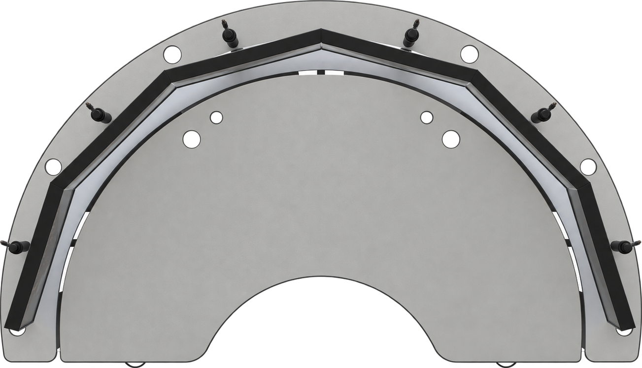 ErgoDesk Cockpit 2580 – hel monitorhylle