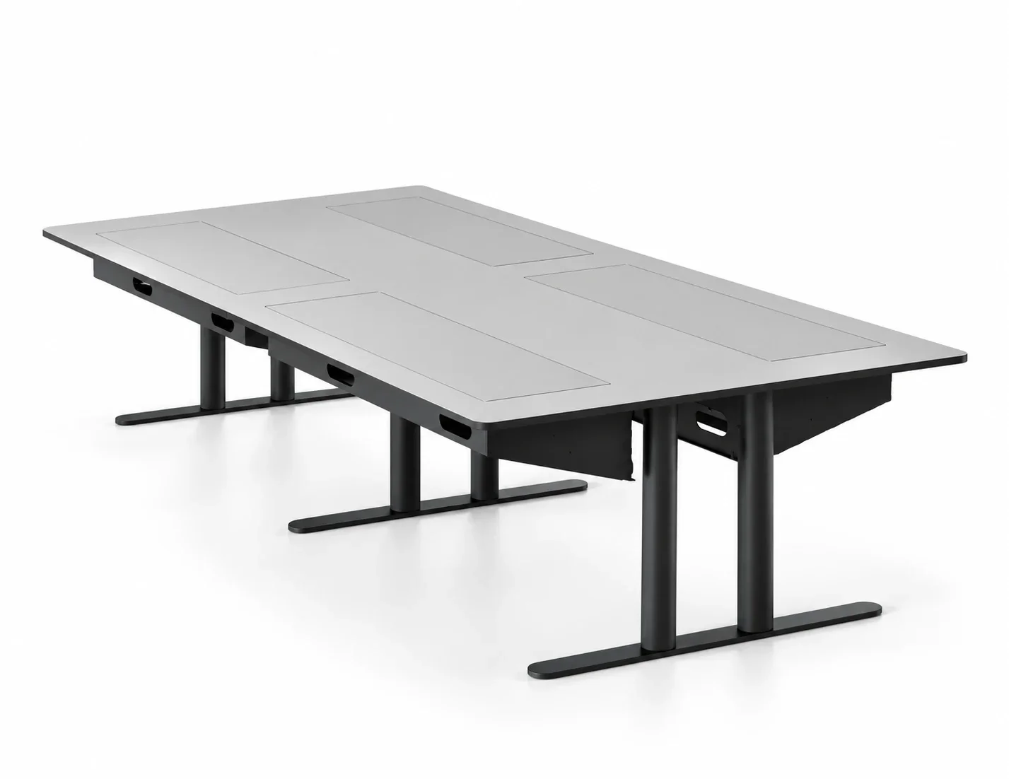 Mekanisk smartboks – lukket bord med grå plate