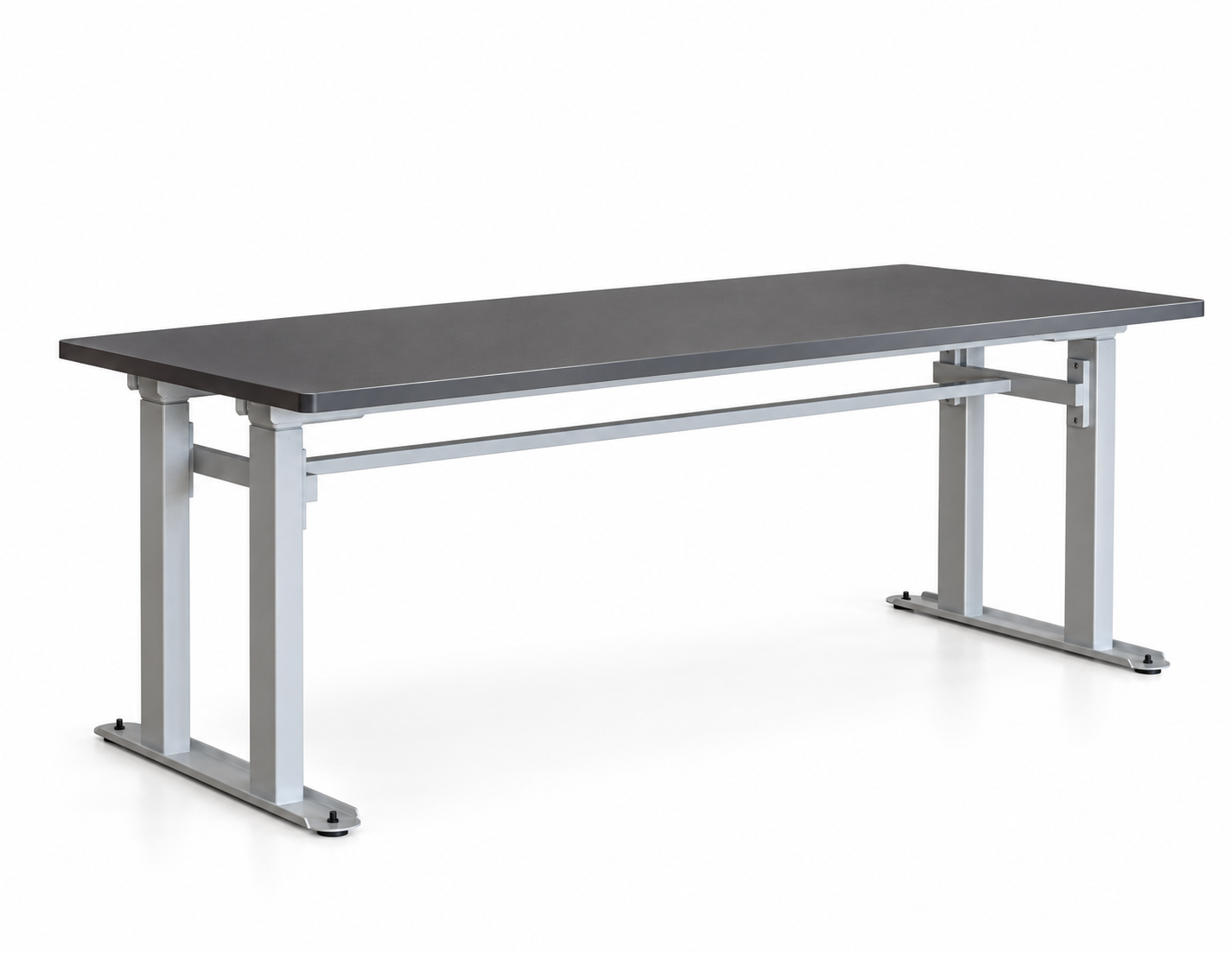 Høydejusterbart industribord med hjul
