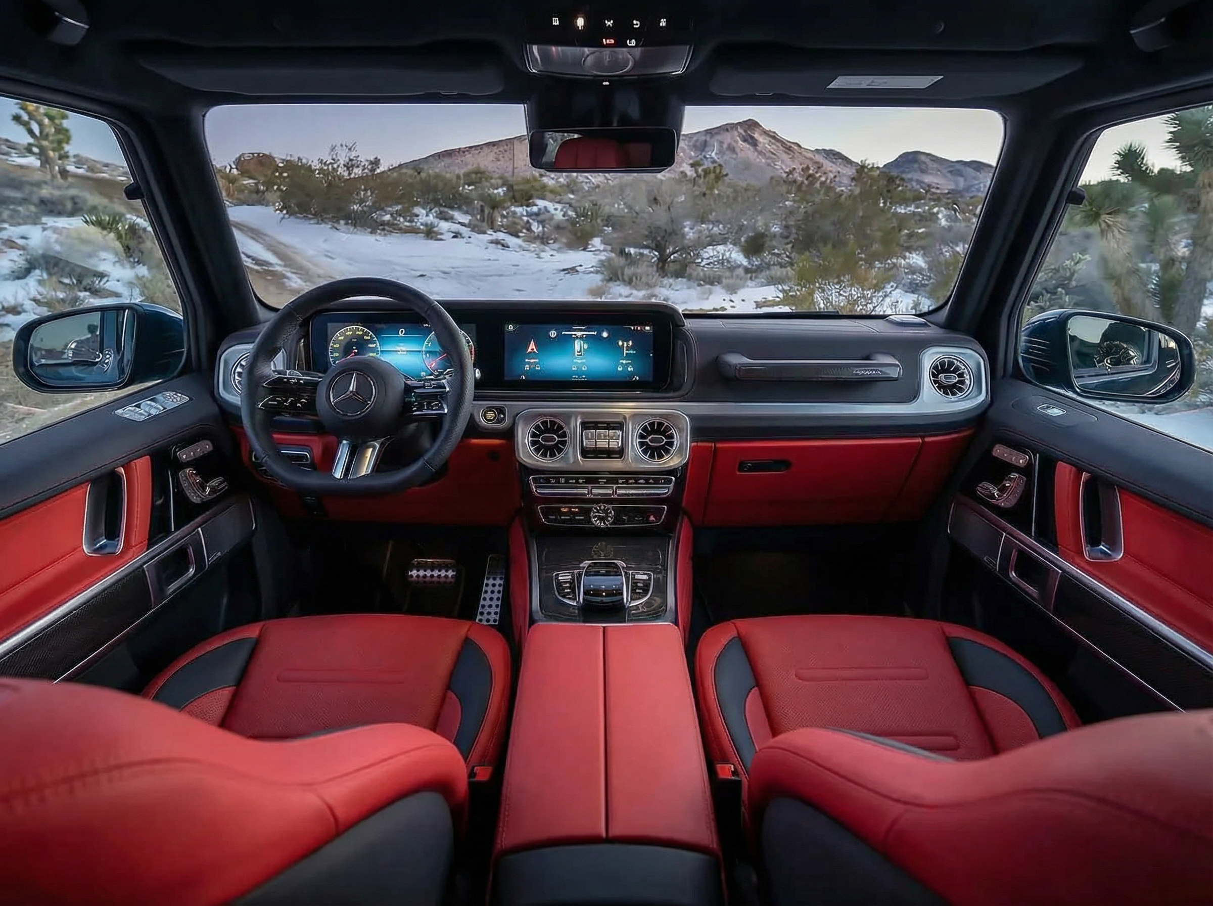 Mercedes-Benz G63 AMG Interieur SR2