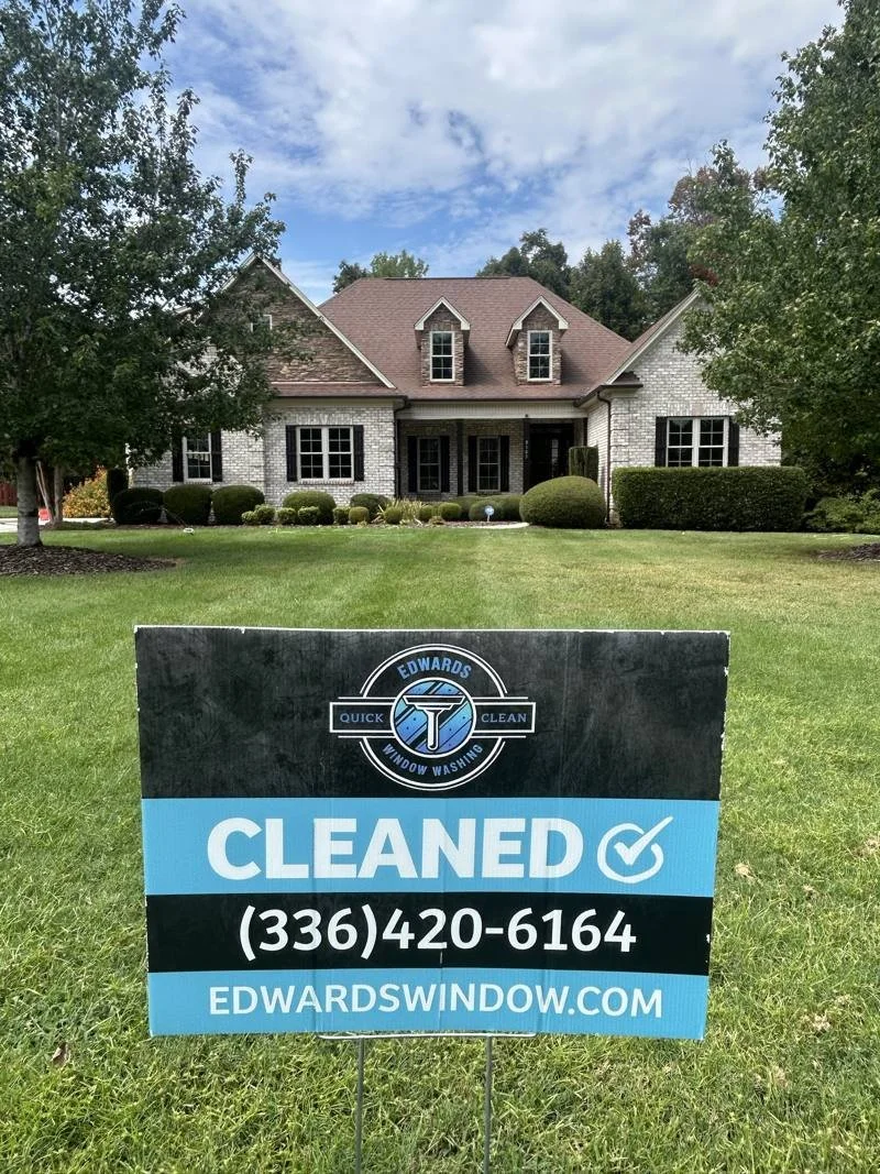 Home cleaned by Edwards Window Washing in Summerfield, NC