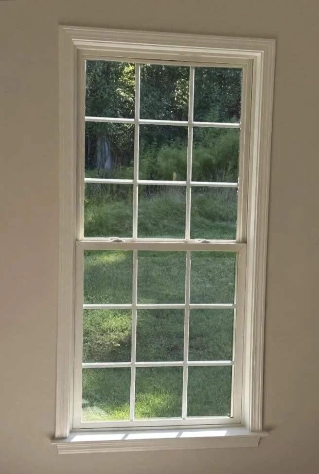 Interior window after cleaning