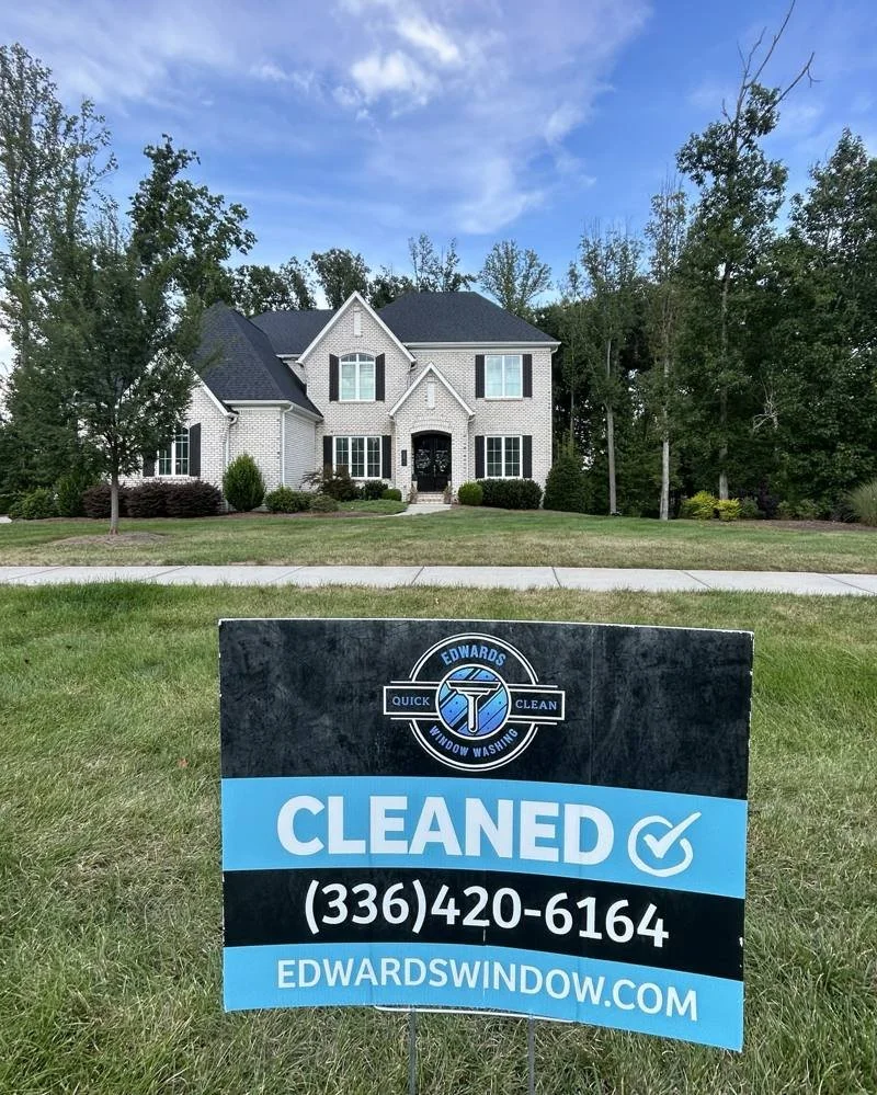 Home cleaned by Edwards Window Washing in Oak Ridge, NC