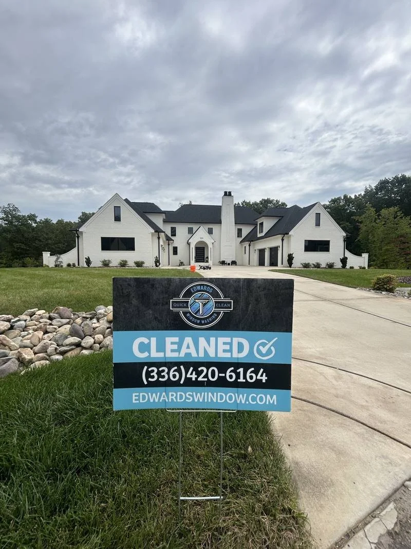 Home cleaned by Edwards Window Washing in Summerfield, NC