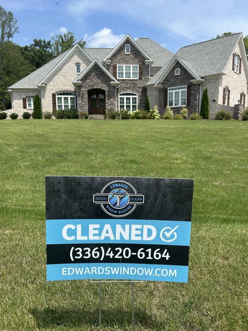 Home cleaned by Edwards Window Washing in Oak Ridge, NC