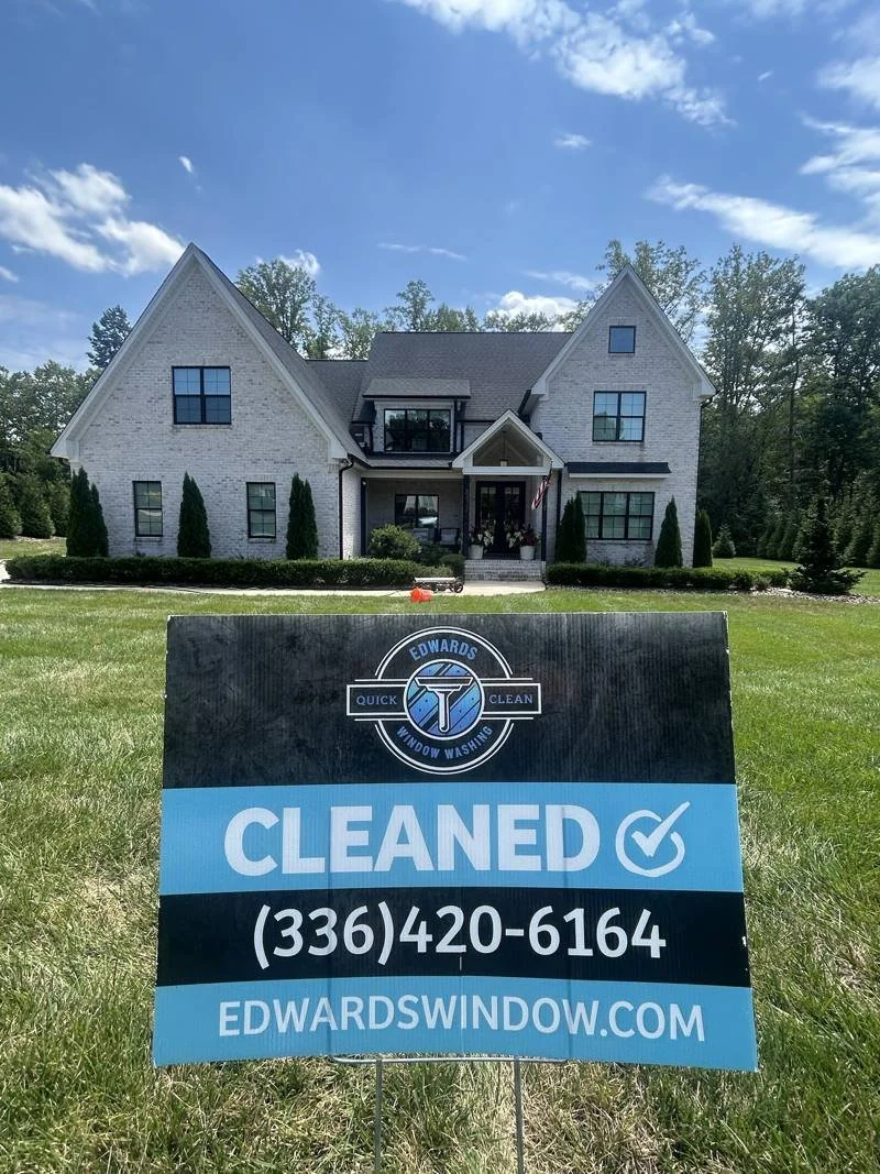 Home cleaned by Edwards Window Washing in Oak Ridge, NC
