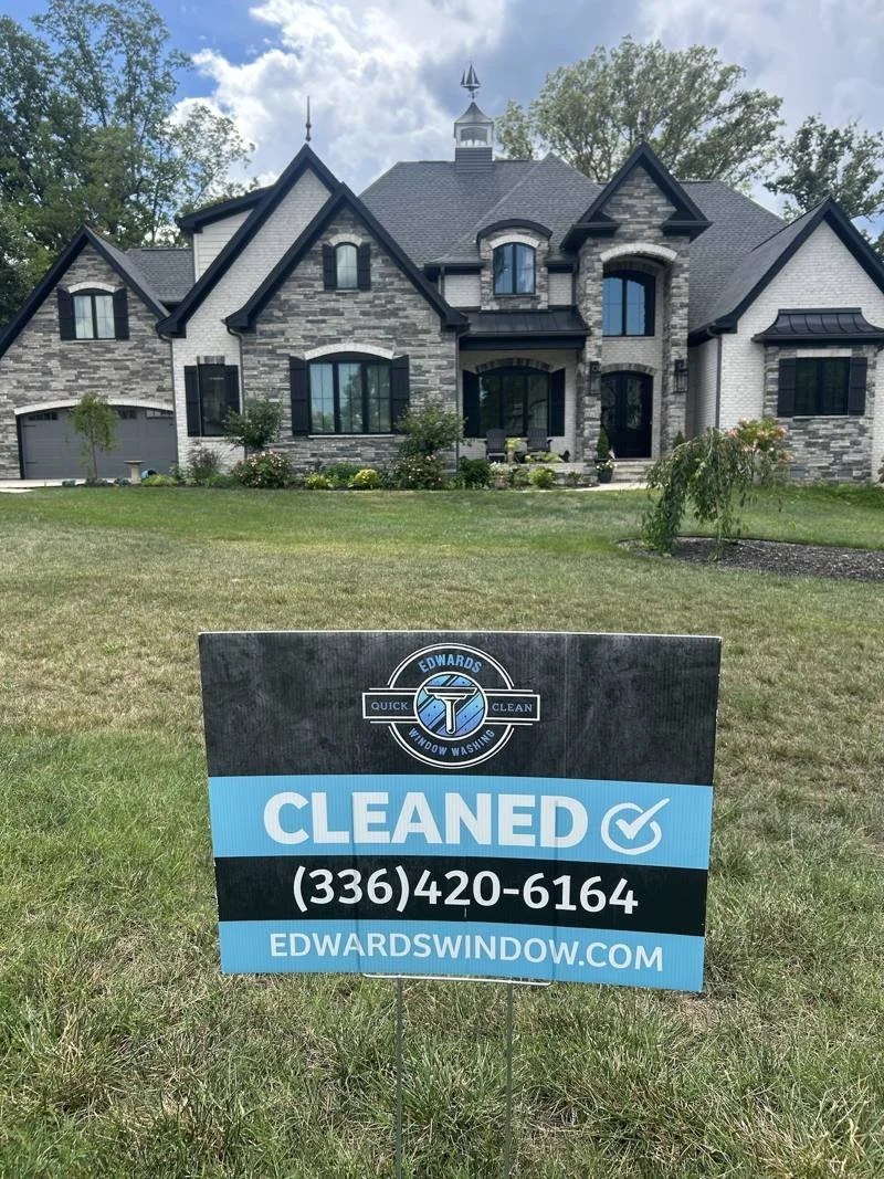 Home cleaned by Edwards Window Washing in Summerfield, NC