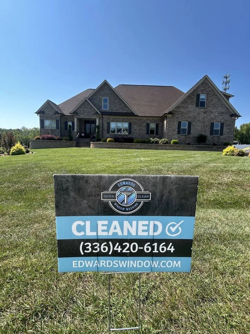 Home cleaned by Edwards Window Washing in Oak Ridge, NC
