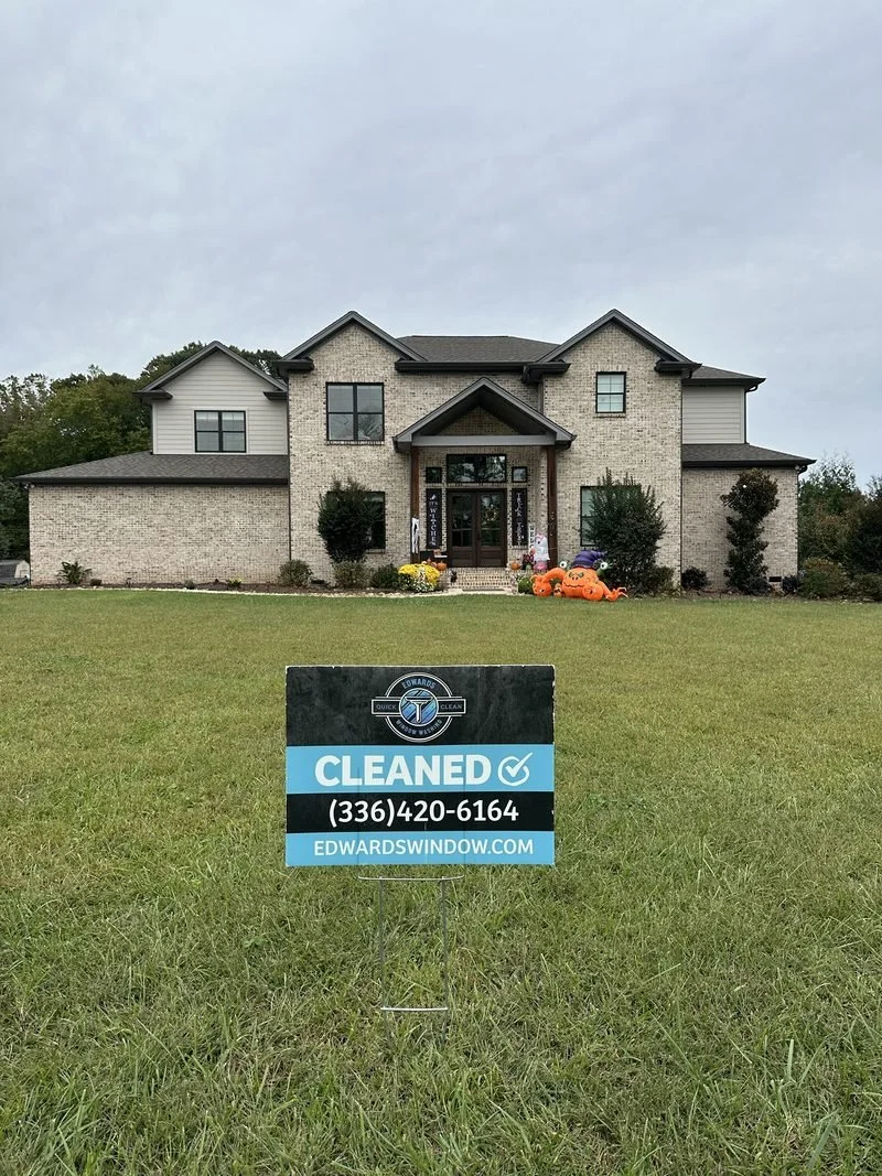 Home cleaned by Edwards Window Washing in Lexington, NC
