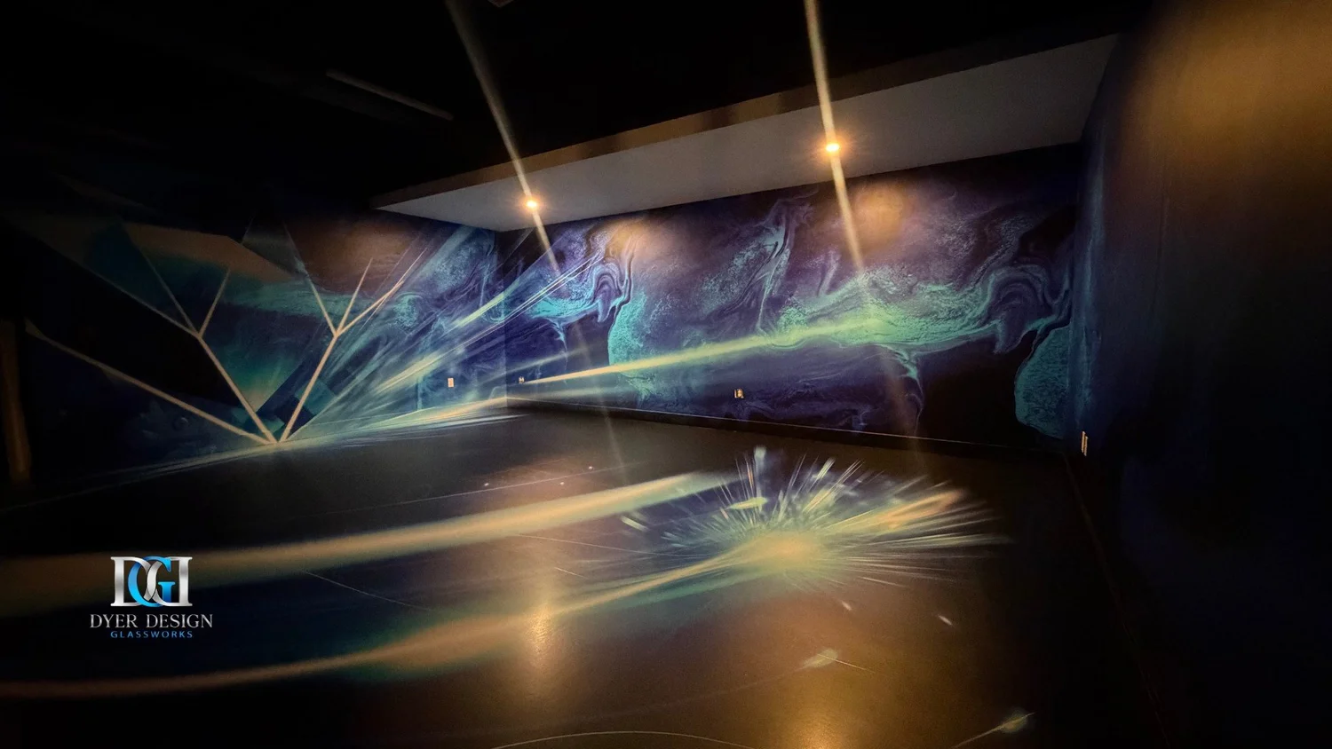 Dyer Design Glassworks art studio in Fort Lauderdale, Thrive District