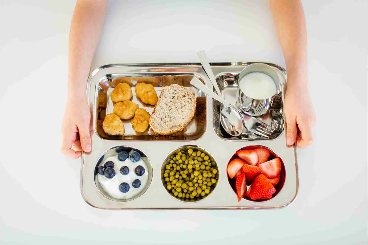 School lunch tray