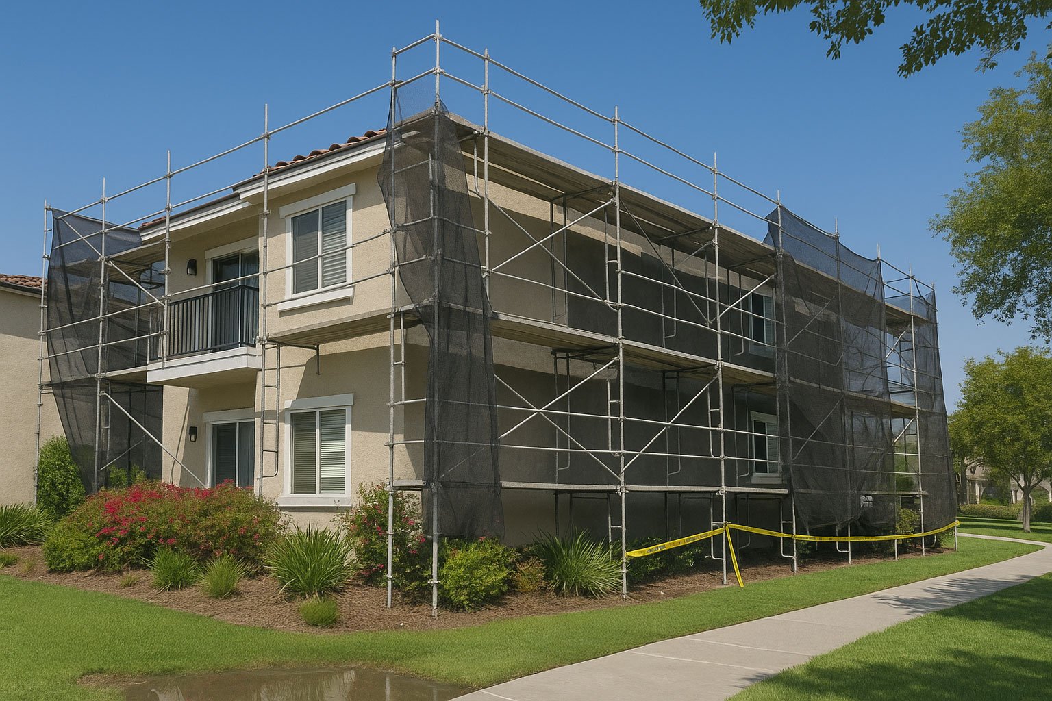 HOA exterior rehabilitation project in Orange County