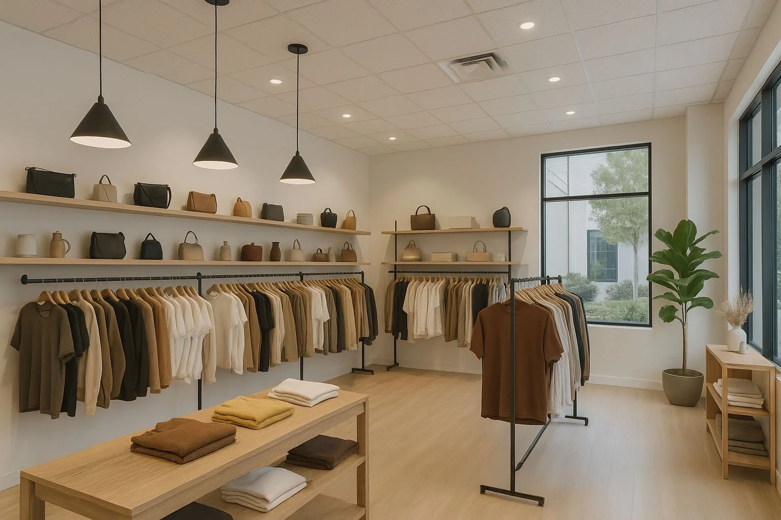 Retail tenant improvement project in Southern California