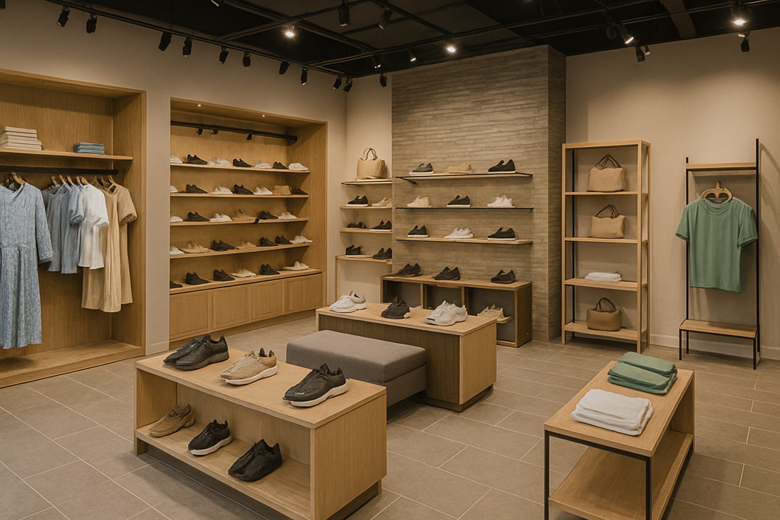 Retail interior remodel project