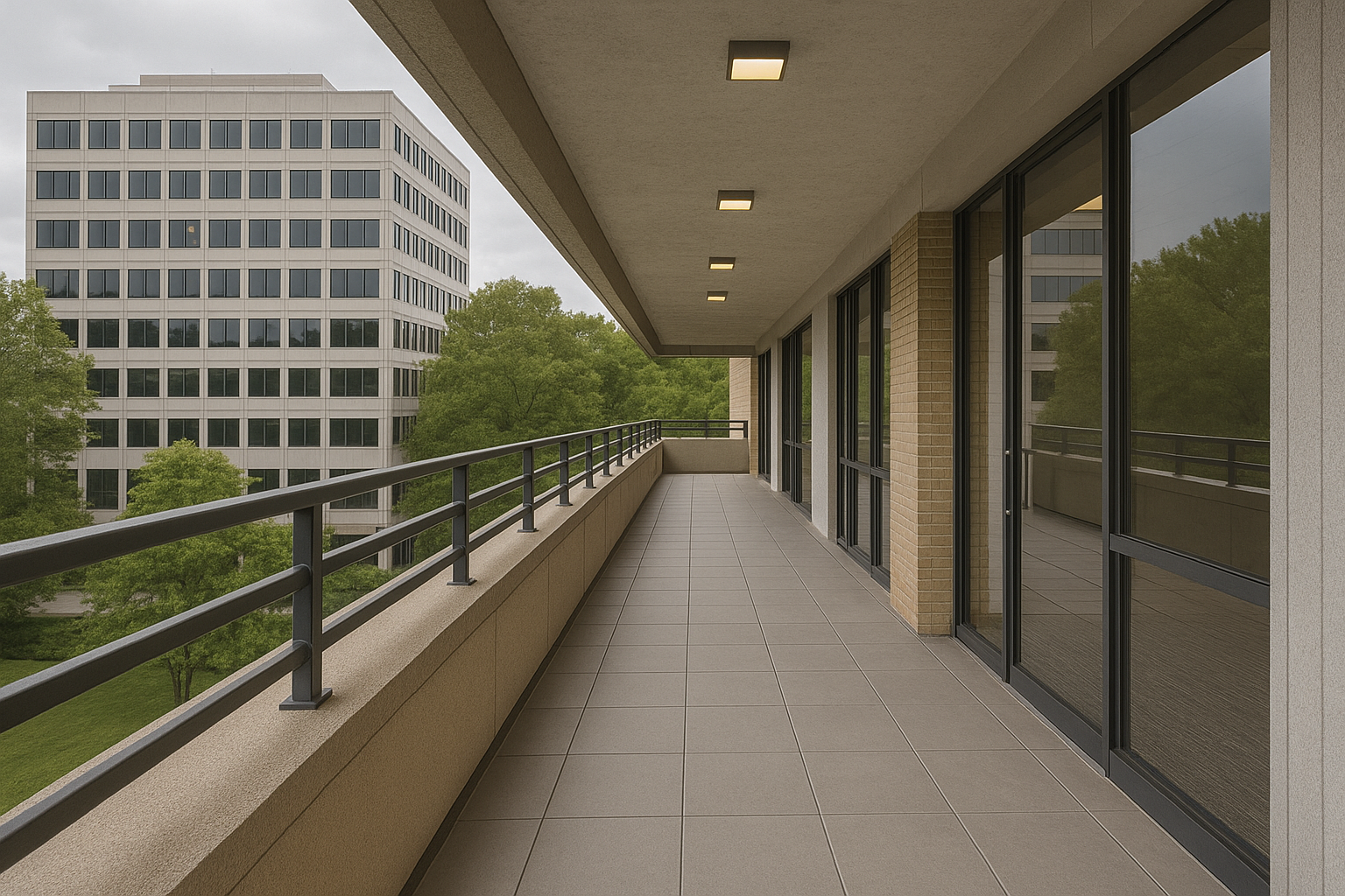 Balcony and walkway rehabilitation project