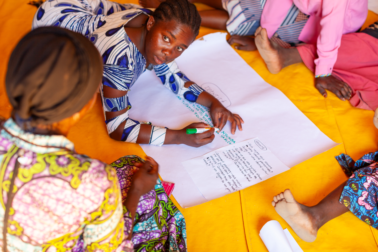 Community workshop in Kyaka, Uganda