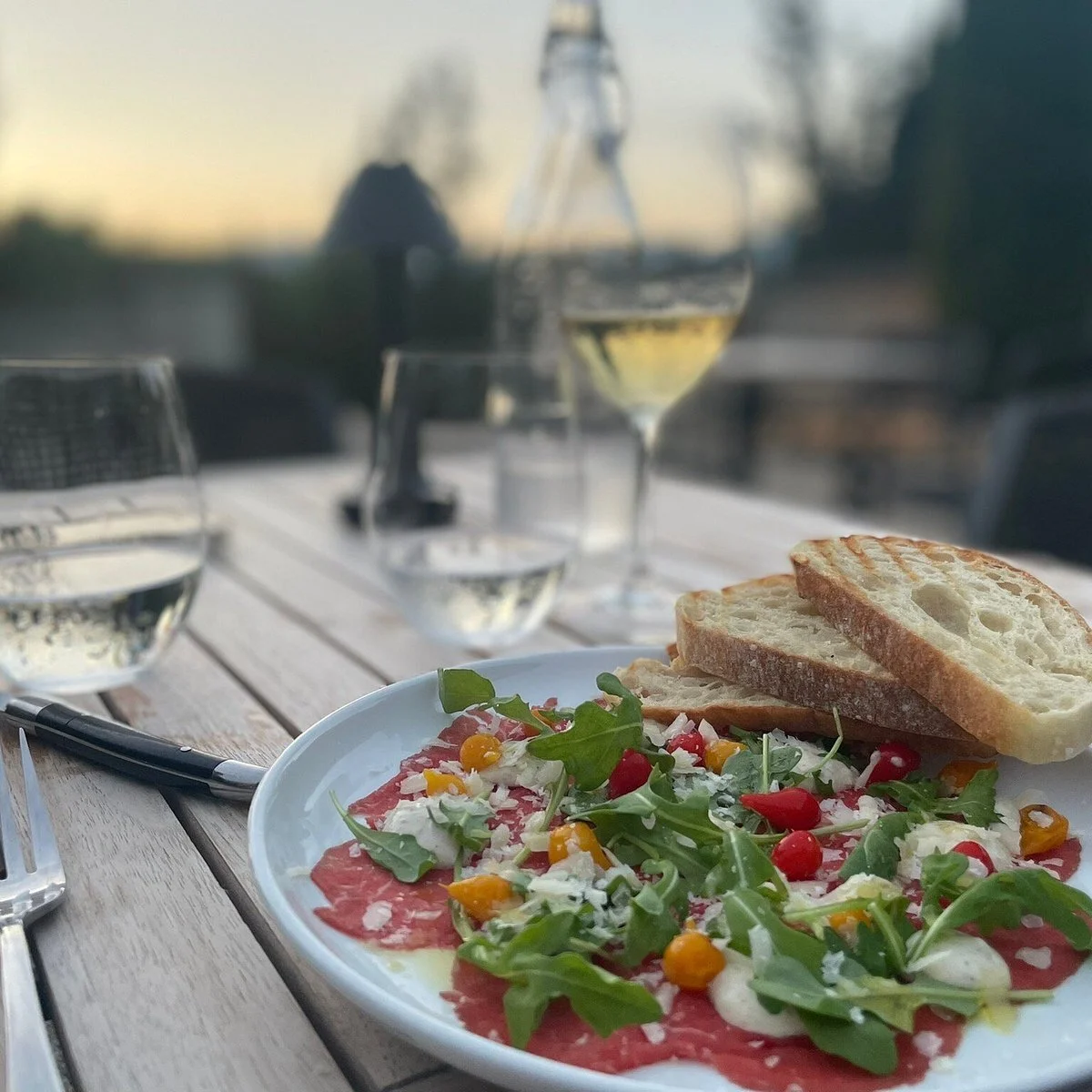 Upscale modern cuisine with a rustic flair at Restaurant 17 at Hotel Domestique, a premier foodie destination near Riverdaze.