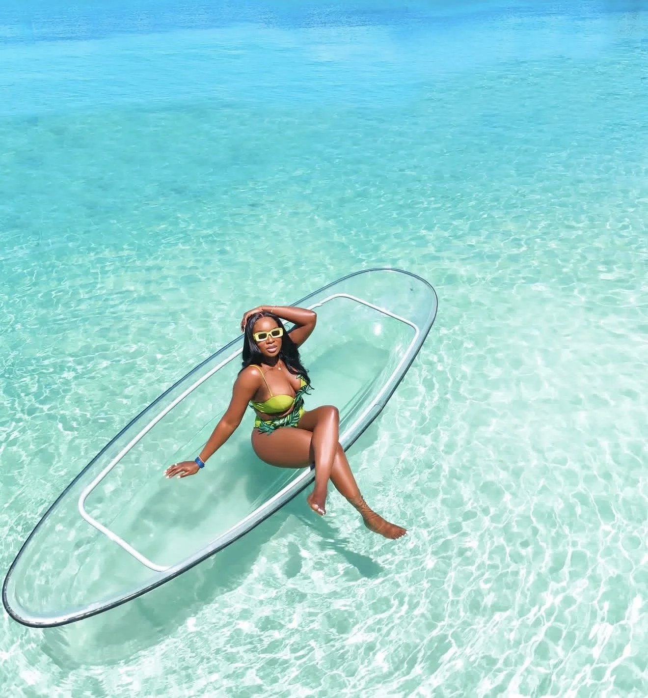 Naru Zanzibar clear kayaking and beach photoshoot experience