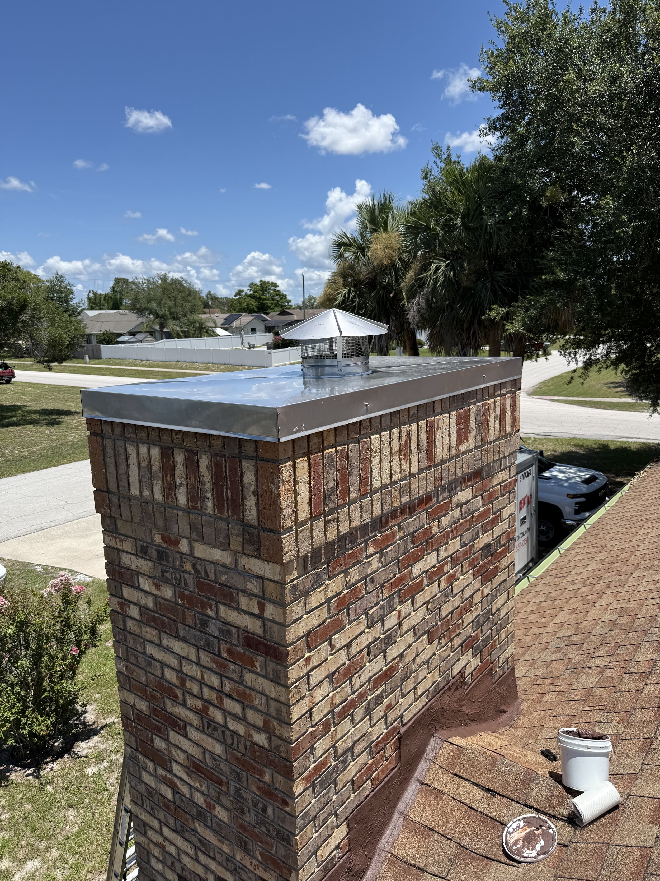 brick chimney masonry repair services Florida McFarran