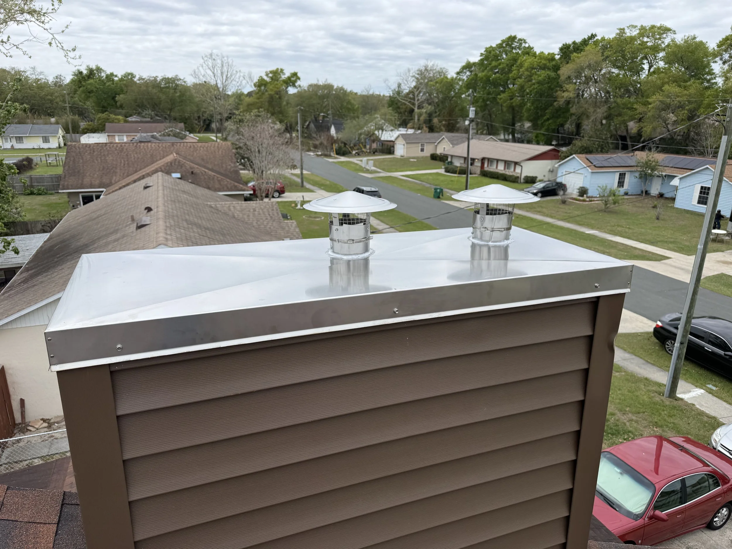 chimney caps plates experts Central Florida McFarran Chimney Services