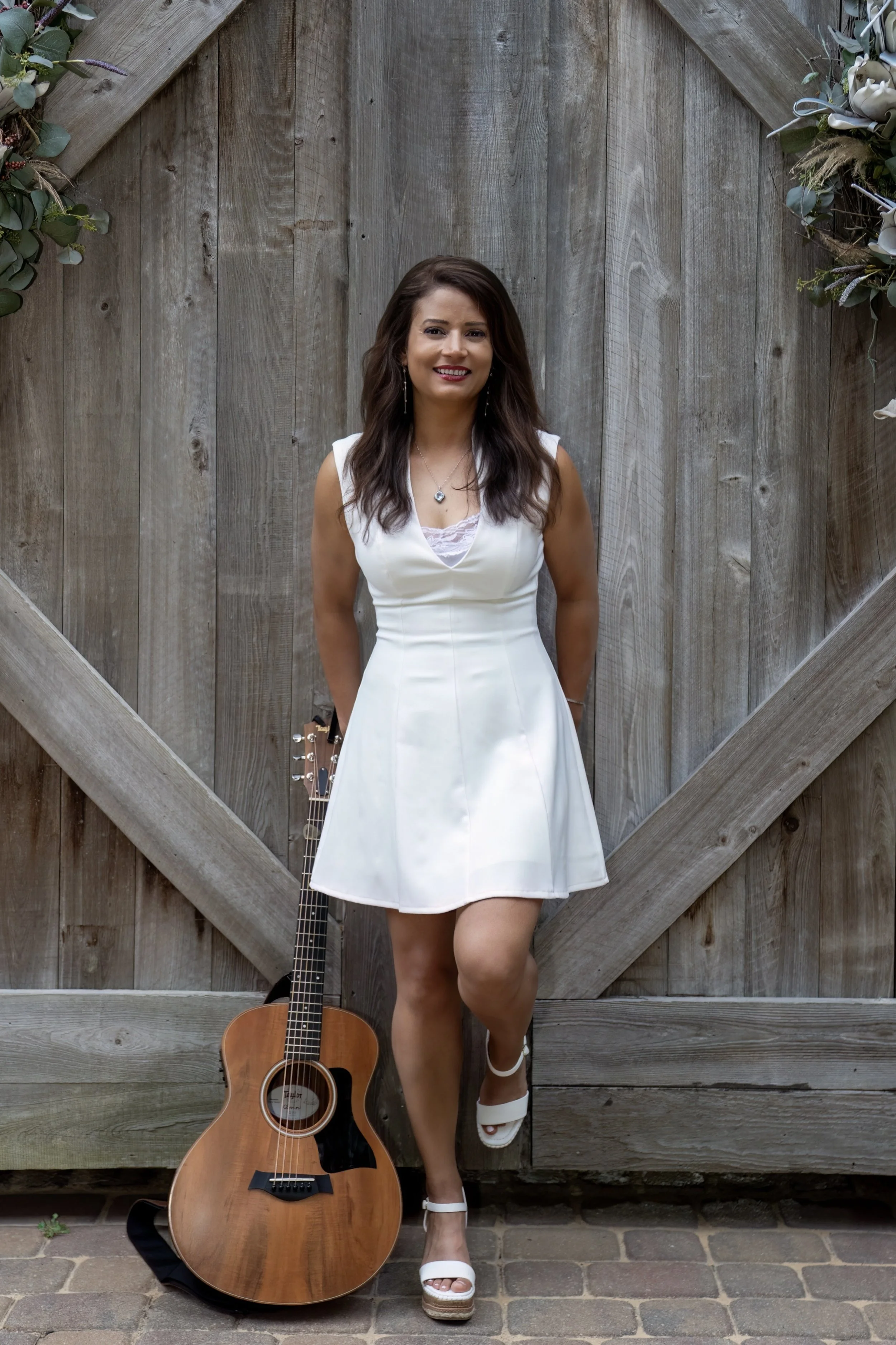 Lani, lead vocalist of Lani Lei Band
