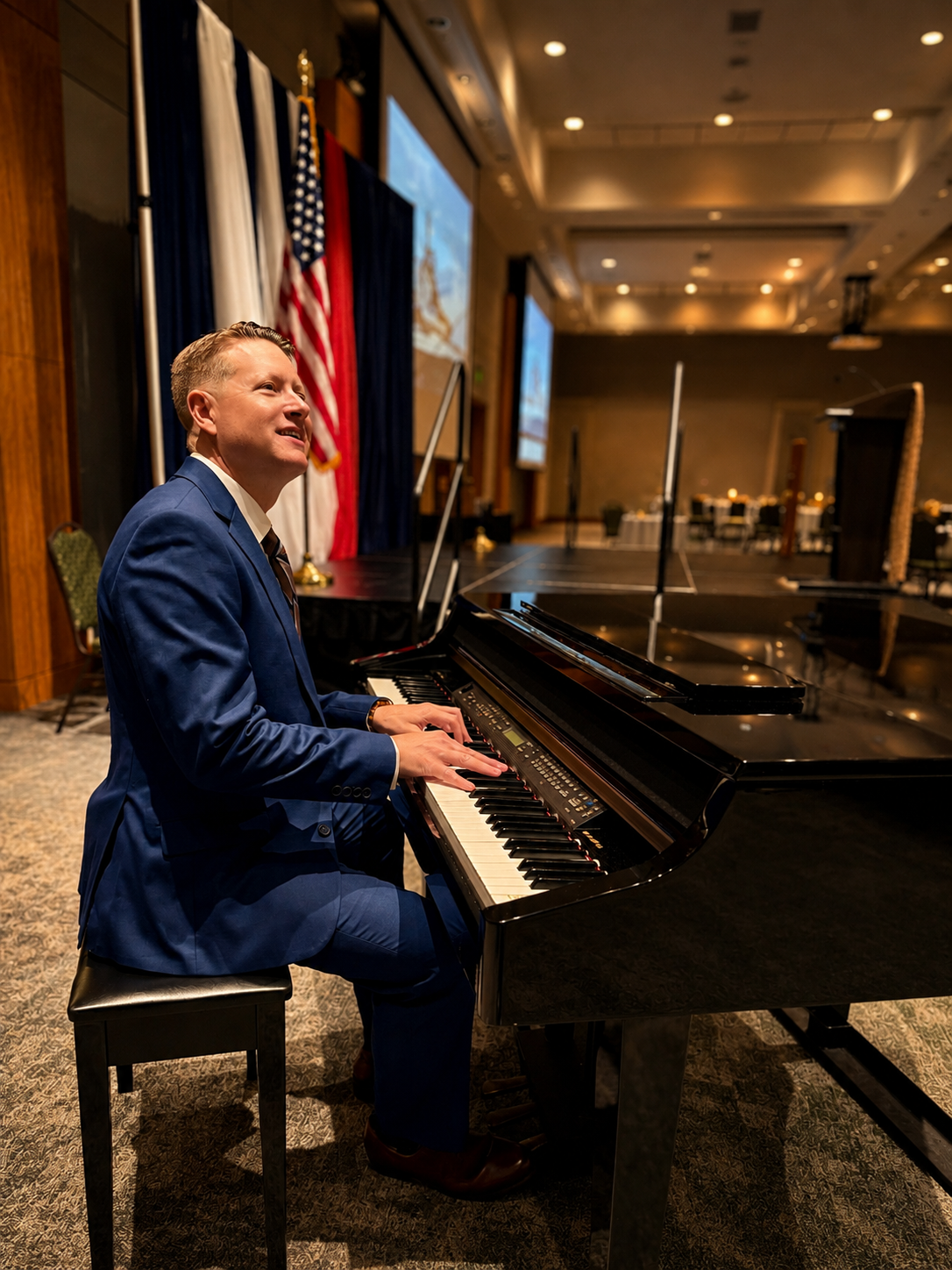 Solo piano for a gala