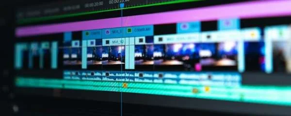 Post-production editing suite