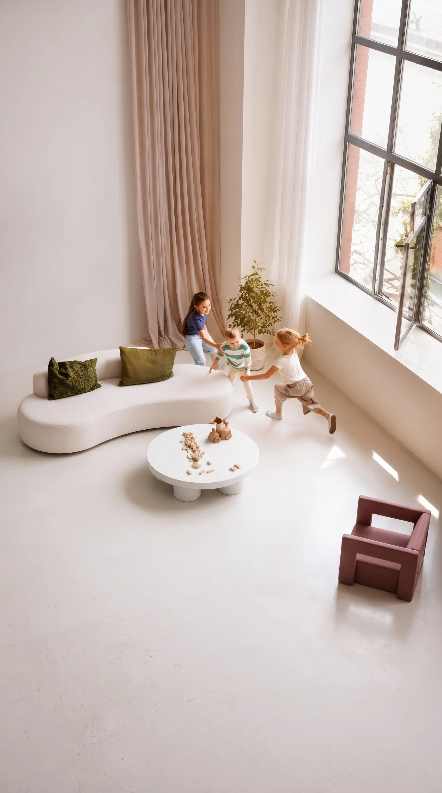 Homeowners living room