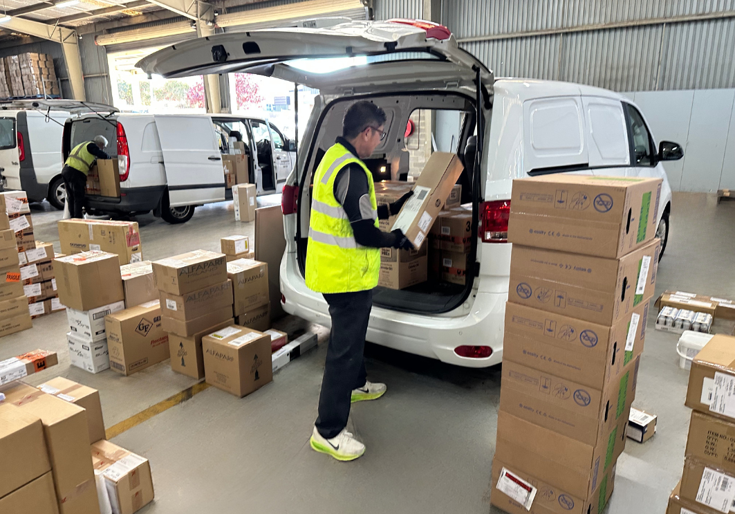 Hourly Hire Vehicles and warehouse operations