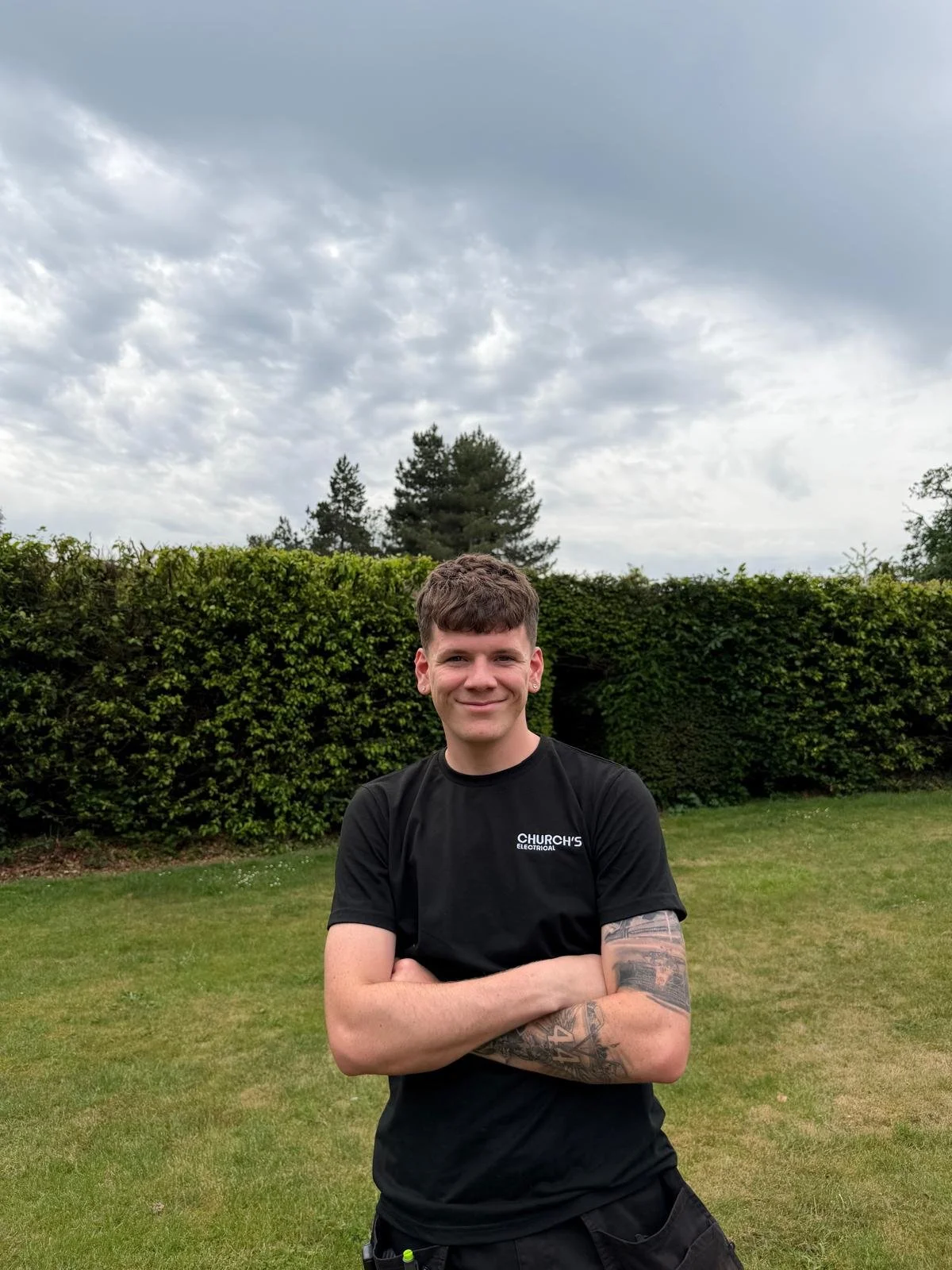 Finlay Parkes, Apprentice Electrician at Church’s Electrical