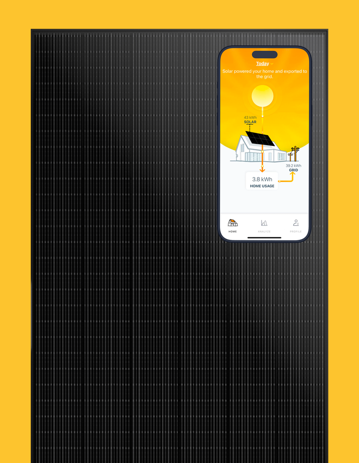 Solar monitoring example