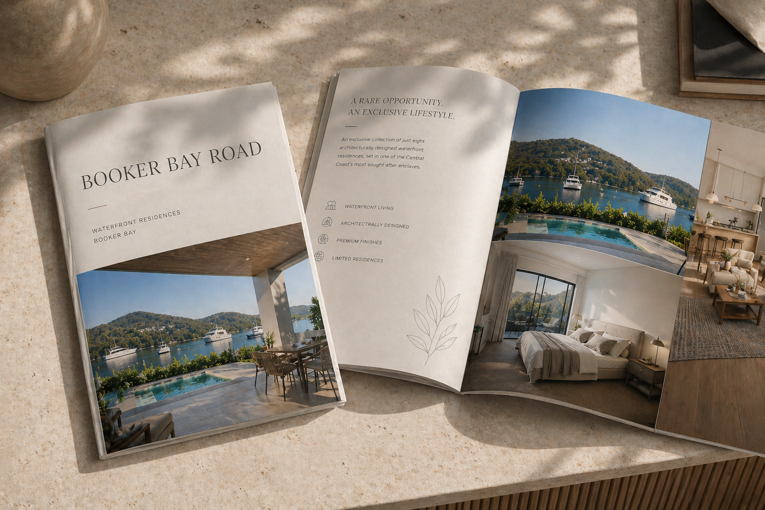 Word doc vs custom designed brochure comparison