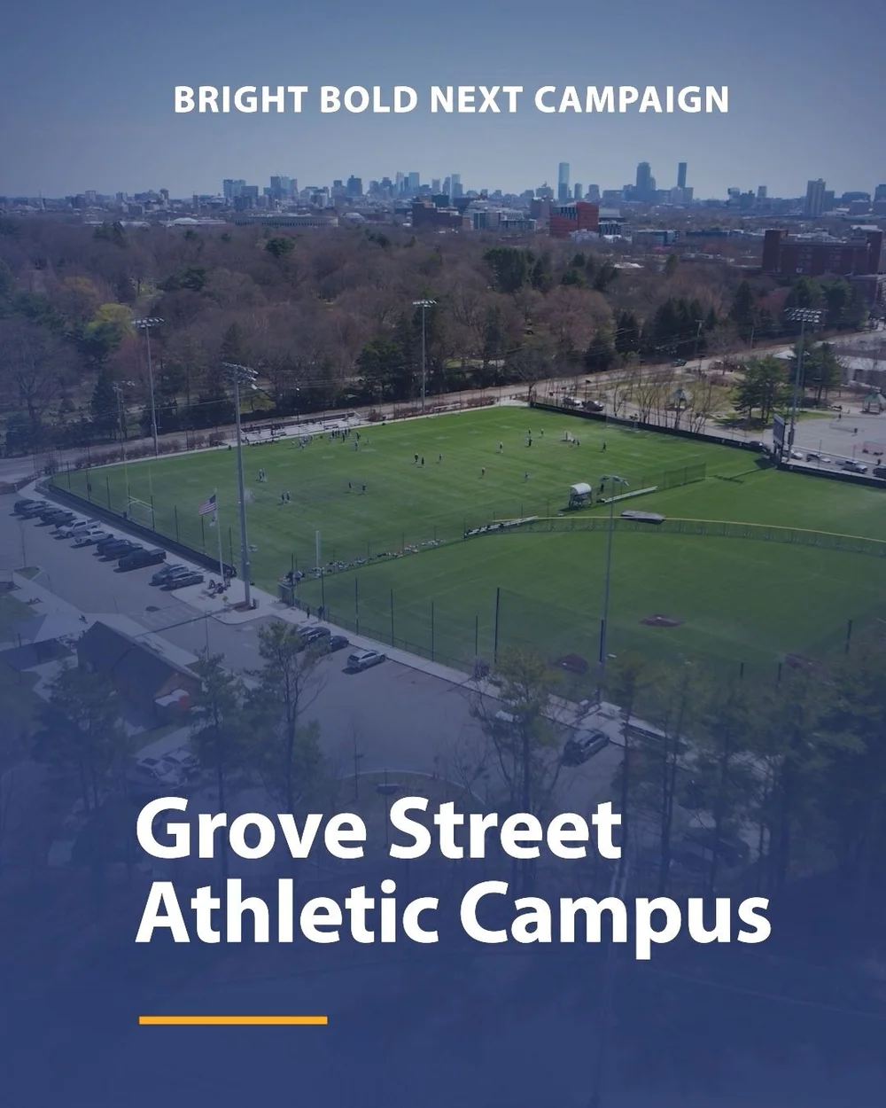 BB&N School Bright Bold Next Campaign Grove Street Athletic Campus Still Image