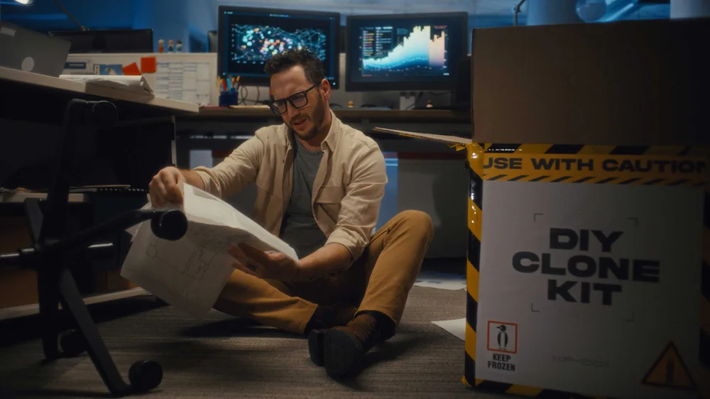 Dynatrace “No Worries” campaign 6-second cutdown showing a mom blowing out the birthday candles on cake